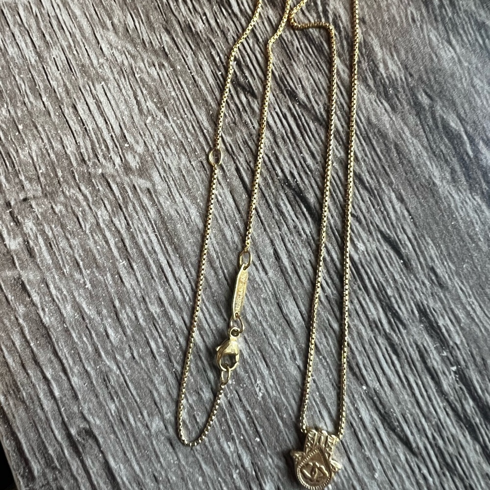 Alex and Ani Gold Hamsa 14k gold plated over .925 sterling silver Necklace